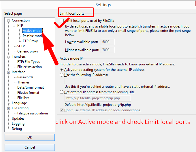 how to connect to the filezilla port how to connect to the filezilla port