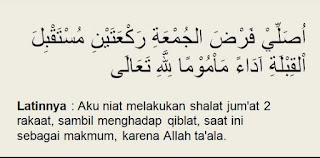 Bacaan Niat Sholat Jum’at Sebagai Imam dan Makmum Bacaan Niat Sholat Jum’at Sebagai Imam dan Makmum