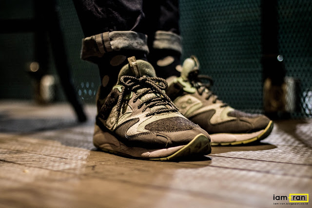 saucony grid 9000 on foot