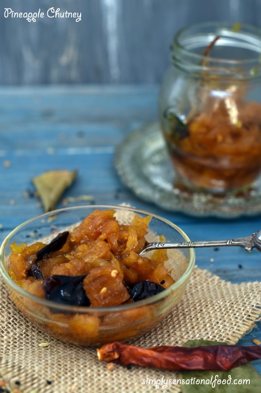 Pineapple Chutney Bengali Style. simply.food