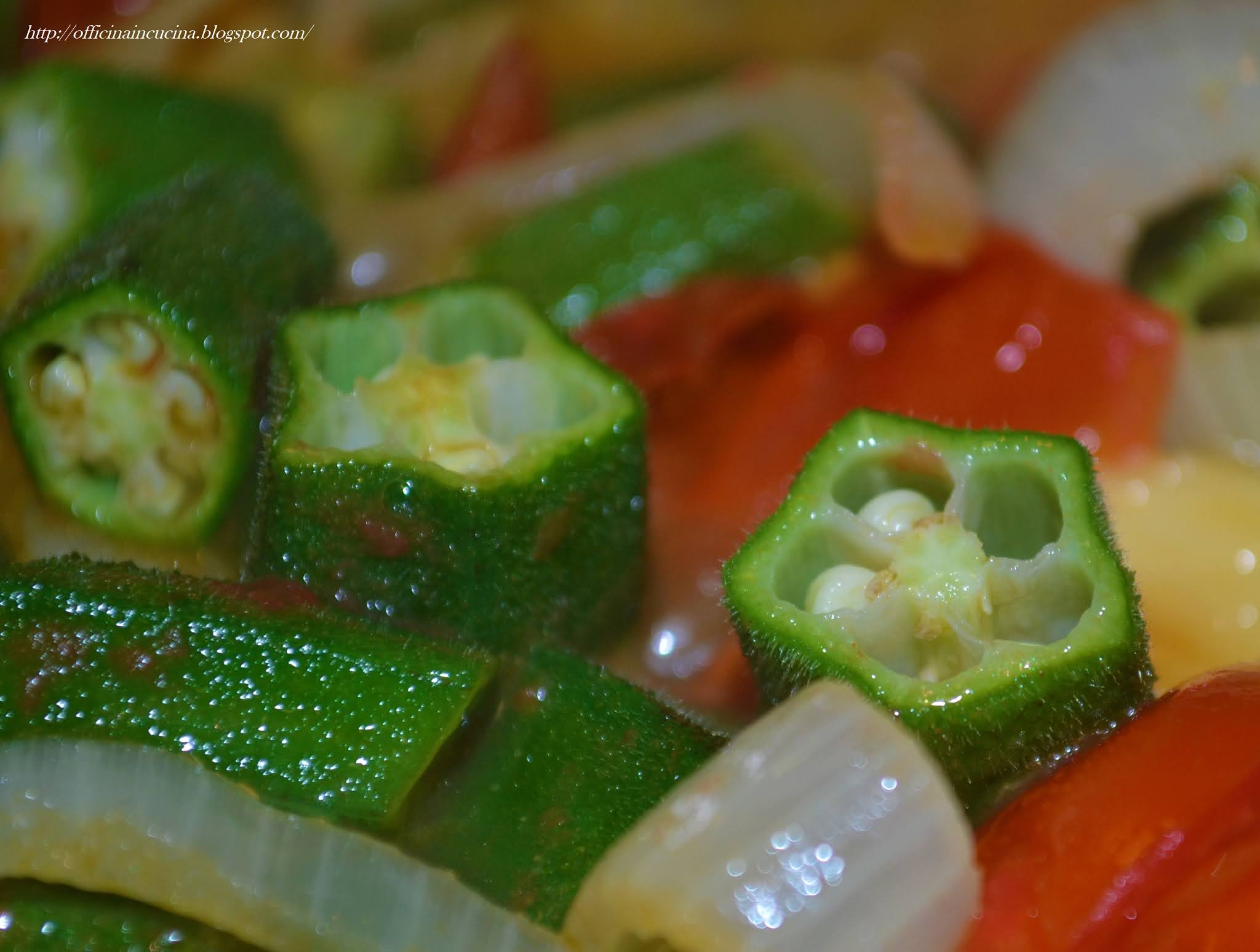 Zuppa di Okra (Gombo o Lady Finger)