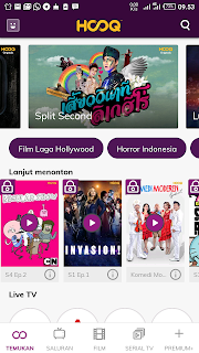 Daftar film-film di Hooq jadi terkunci