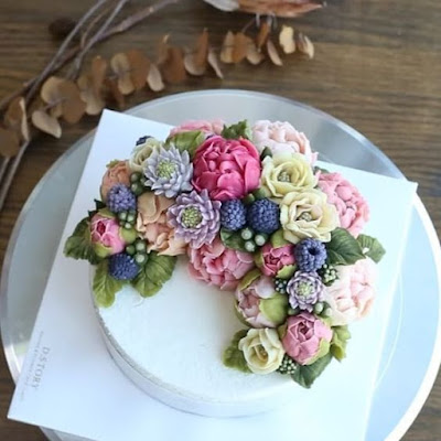 Floral Buttercream Cake