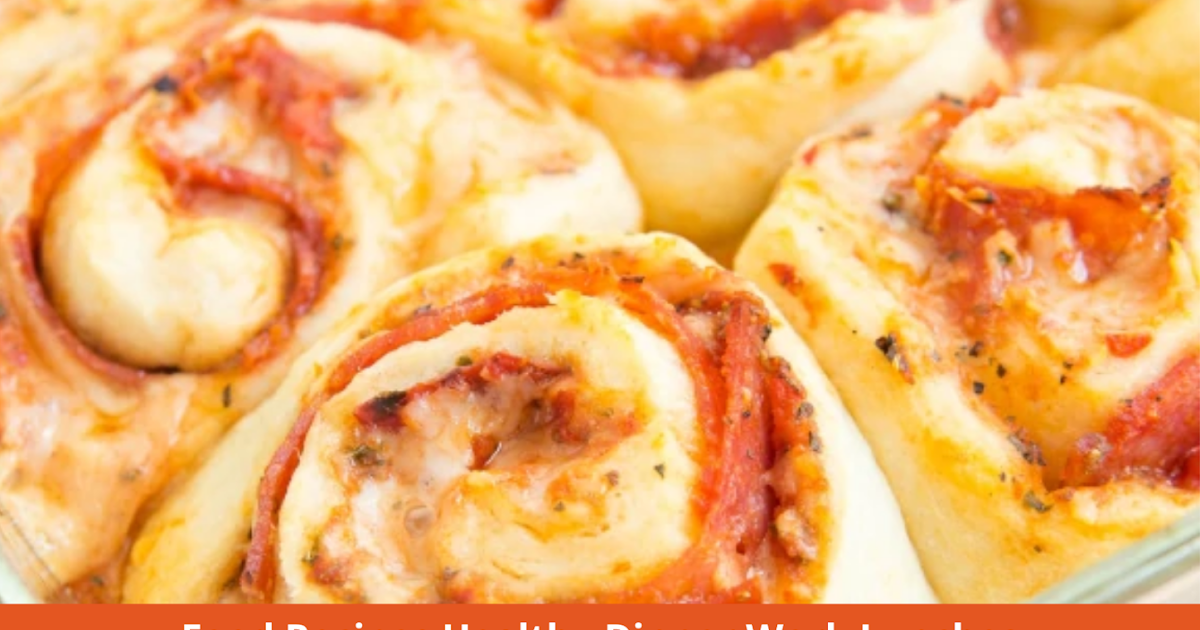 SCHOOL LUNCH FAVORITES HOMEMADE PIZZA ROLLUPS