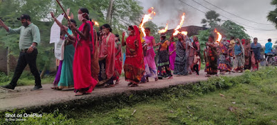 Covid Vaccination Awareness: टीकाकरण जागरूकता में दीदियों ने जान फूँक दी , Vaccination Awareness Sisters breathed their lives, जीविका दीदियों की जागरूकता मशाल, Jeevika Sisters Awareness Torch, AnjNewsMedia