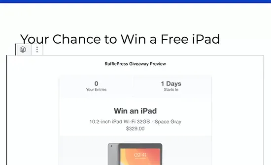 giveaway preview giveaway preview