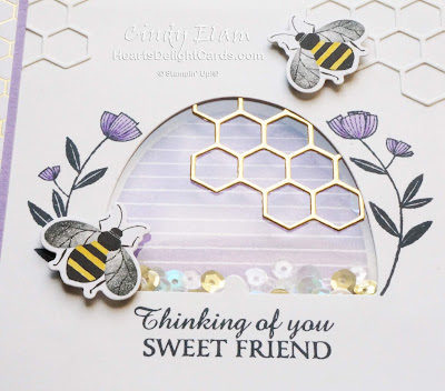 Heart's Delight Cards, Honey Bee, Detailed Bee Dies, SRC - Honey Bee, Stampin' Up!