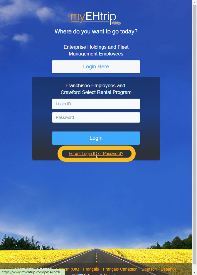 How to Access & Login to MyEHTrip Account Online