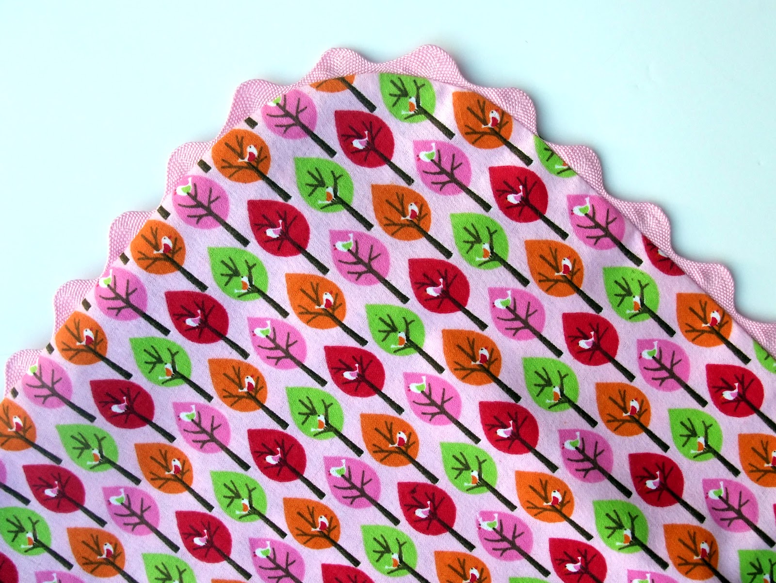 Just Another Hang Up Ric Rac Recieving Blanket