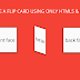 How to make a flip card effect using HTML5 & CSS3 