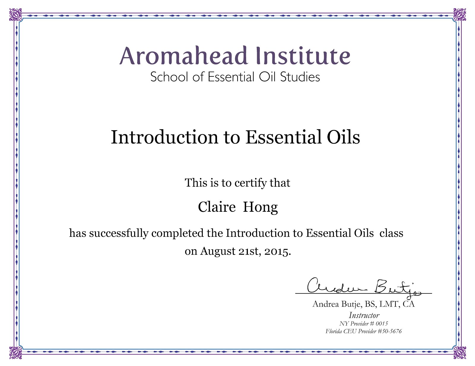 Aromahead Institute