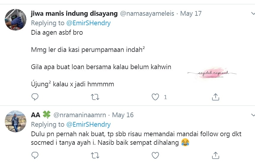 pengalaman asbf kebaikan dan keburukan asb loan