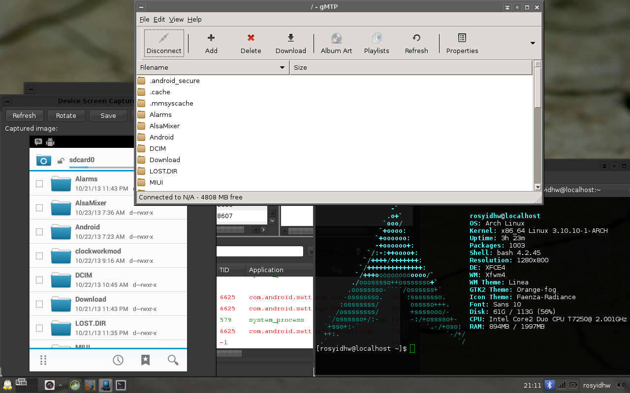 How to access android and Windows phone media transfer protocol (MTP