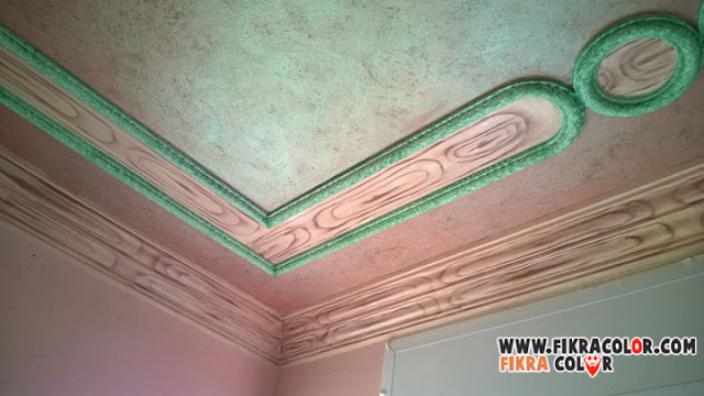 بالصور...جديد ديكورت أسقف على شكل خشب بطريقة عصرية تحفة