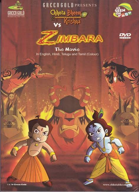 Chhota Bheem Aur Krishna Vs Zimbara Full Hindi Dubbed Movie Download In 720P