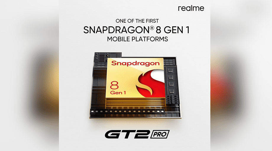 realme GT 2 Pro is among the first smartphones to be powered by Snapdragon 8 Gen 1