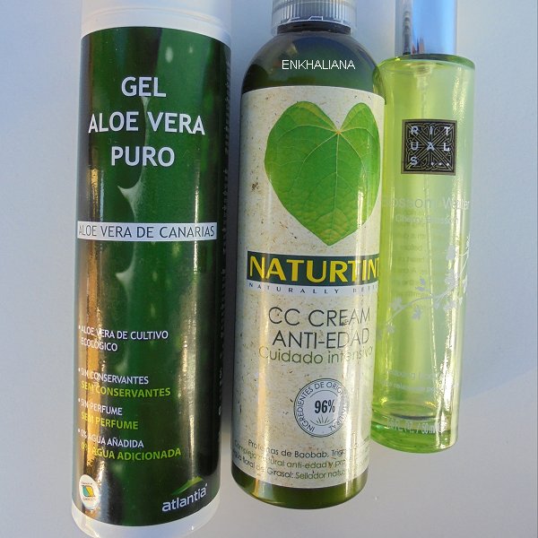 Atlantia Gel Aloe Vera Puro Naturtin CC Cream Anti-Edad / Ritual Blosson Water Cherry