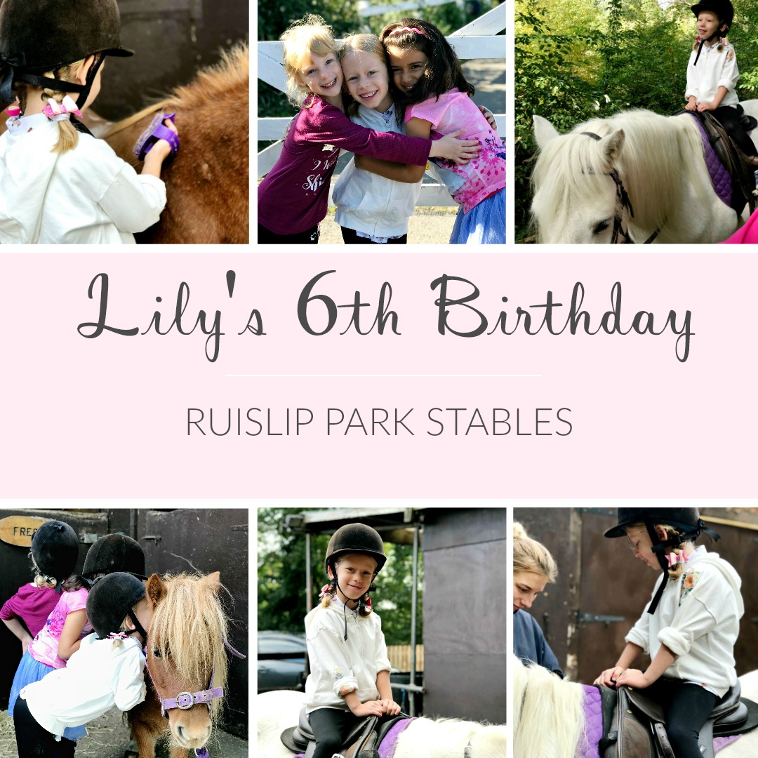 Lily's Birthday Trip Ruislip Park Stables Our Cherry Tree