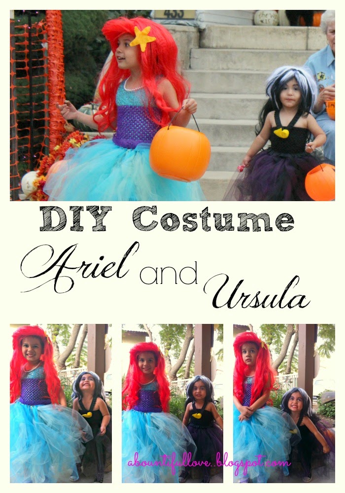 Diy Ariel And Ursula Costume A Bountiful Love