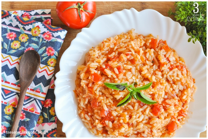 arroz de tomate malandrinho