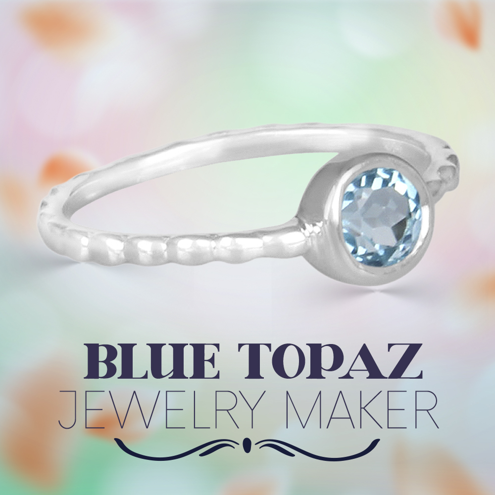 Blue Topaz Jewelry Maker in Sitapura Industrial Area Jaipur Rajasthan India