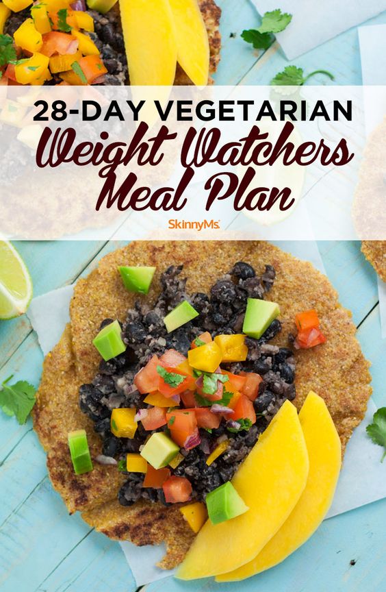 28 Day Vegetarian Weight Watchers Meal Plan Yummy Food 28-day-vegetarian-weight-watchers-meal-plan-yummy-food