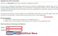 bharat gas new connection online application form