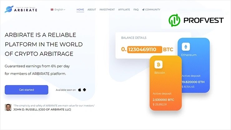 Arbirate: обзор и отзывы о arbirate.com (HYIP платит) Arbirate обзор и отзывы HYIP-проекта