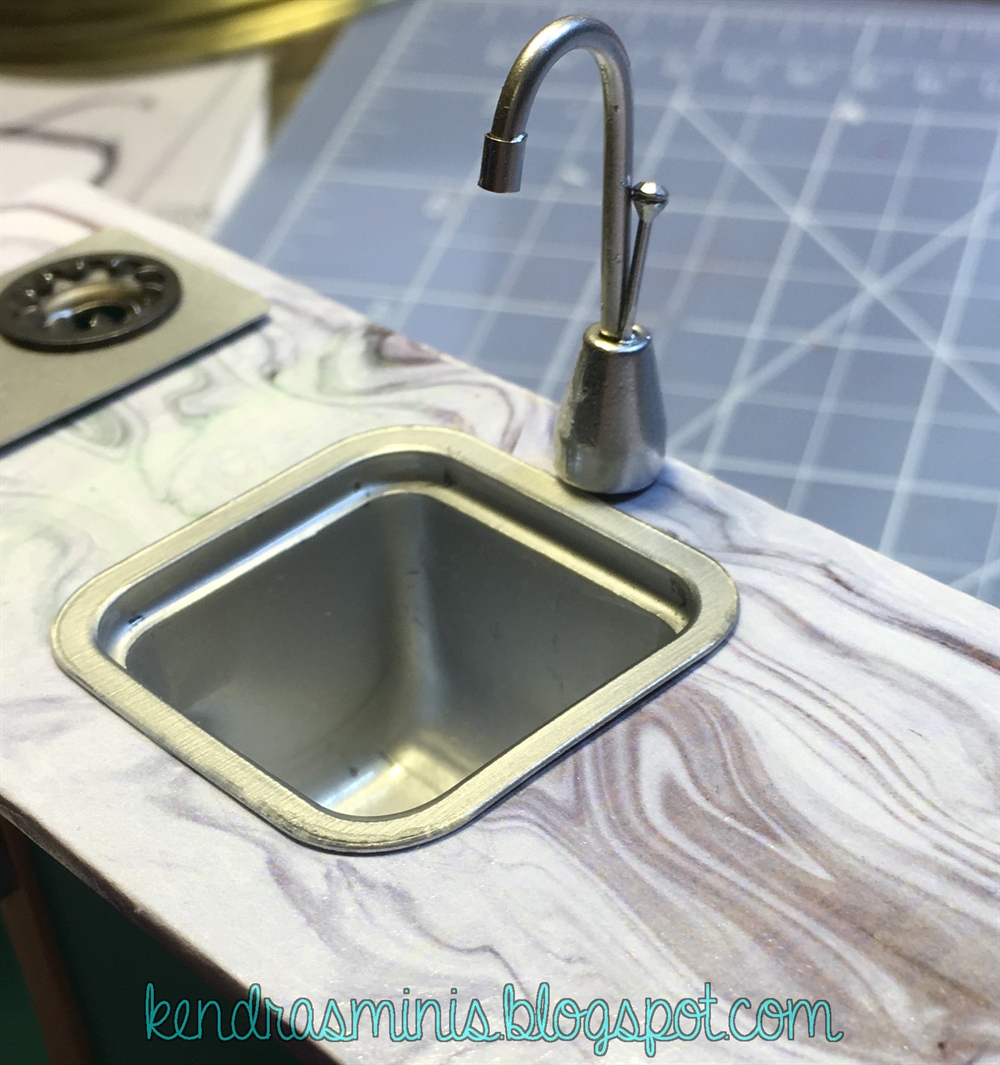 miniature kitchen sink