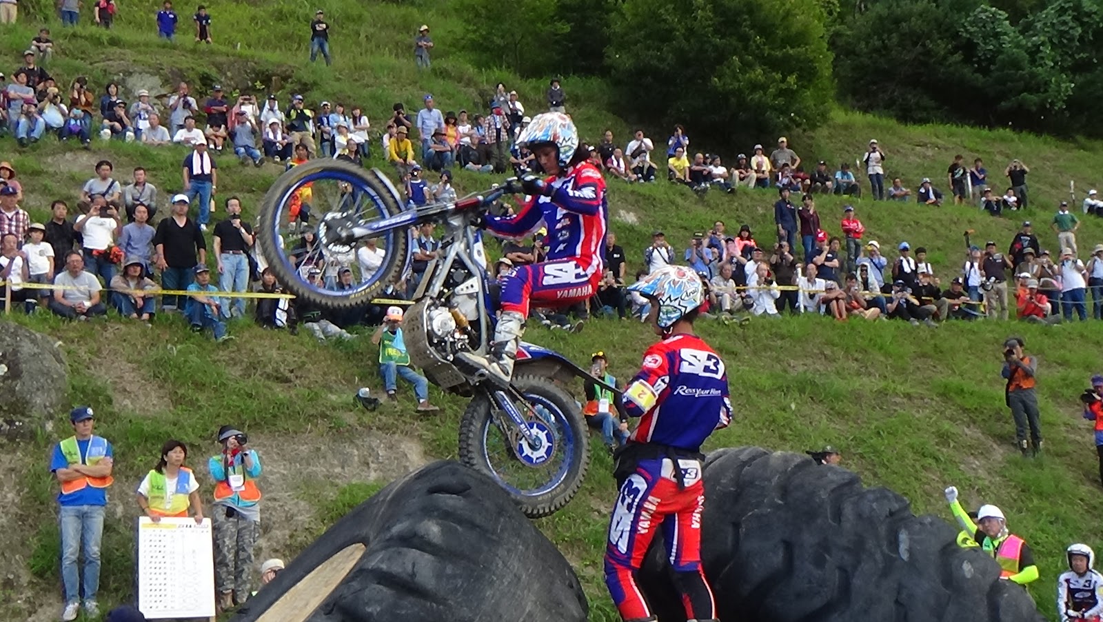 毛糸だまのstew 人間離れした技はまさに超人 大迫力に驚いた 全日本トライアル選手権観戦ツアー