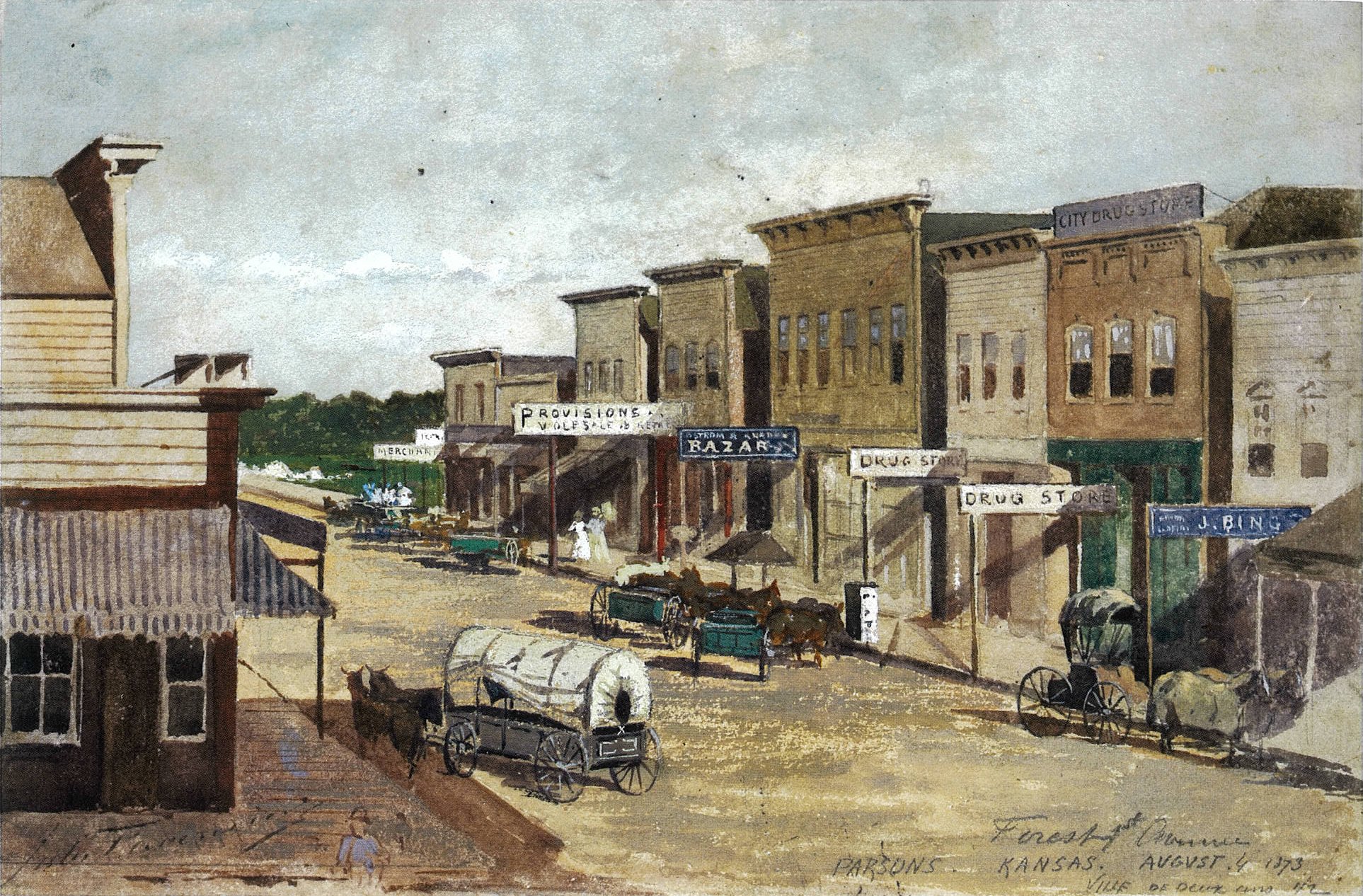 Soapy Smith's Soap Box Soapy Smith in Parsons, Kansas, 1880