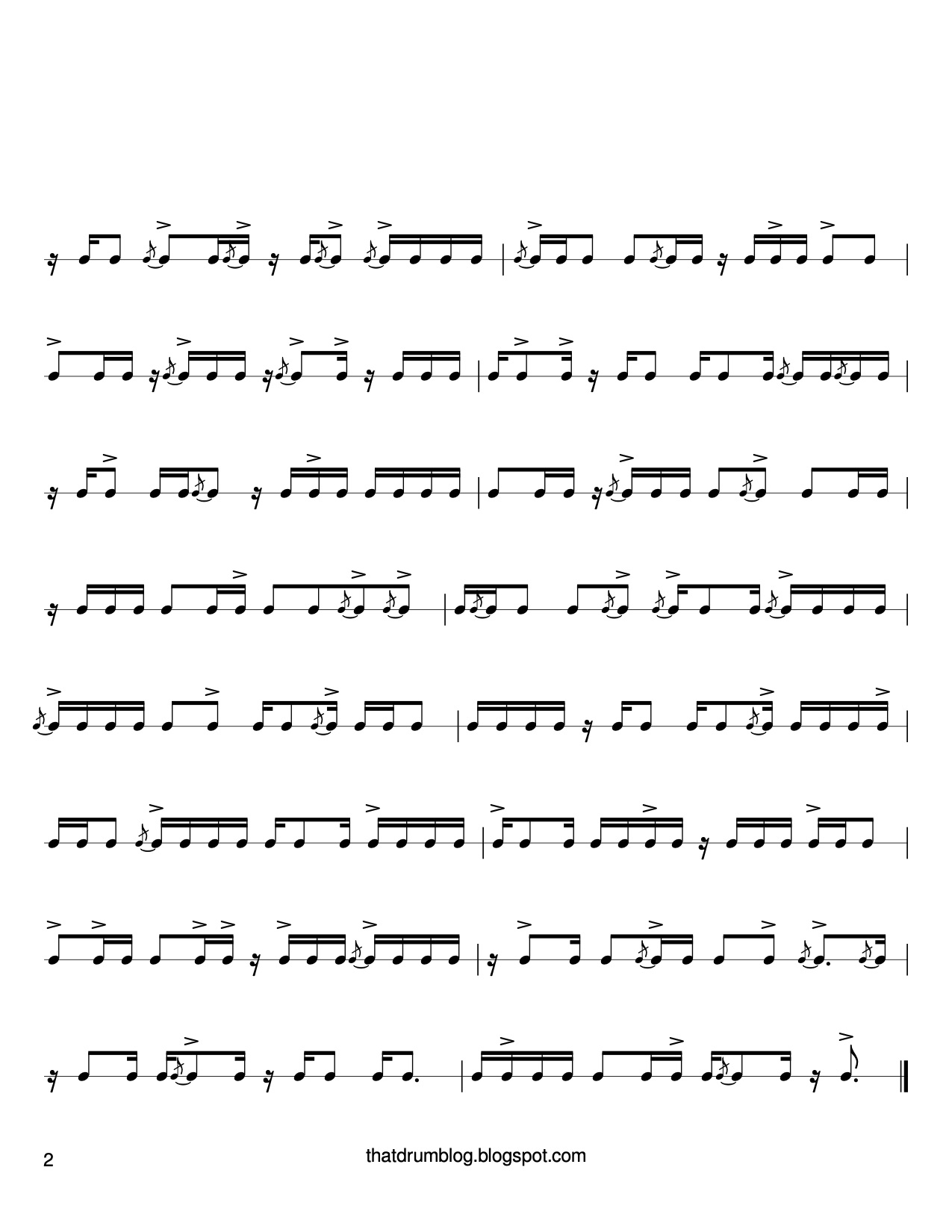 That Drum Blog Broken air conditioner snare drum solo