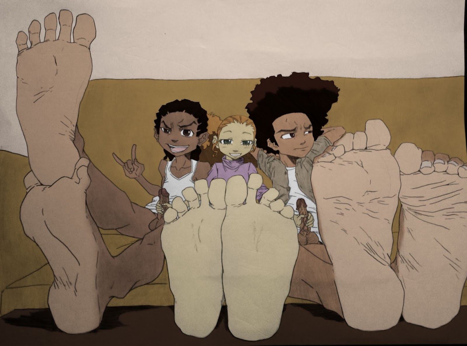 The boondocks nude ✔ Boondocks Rule 34