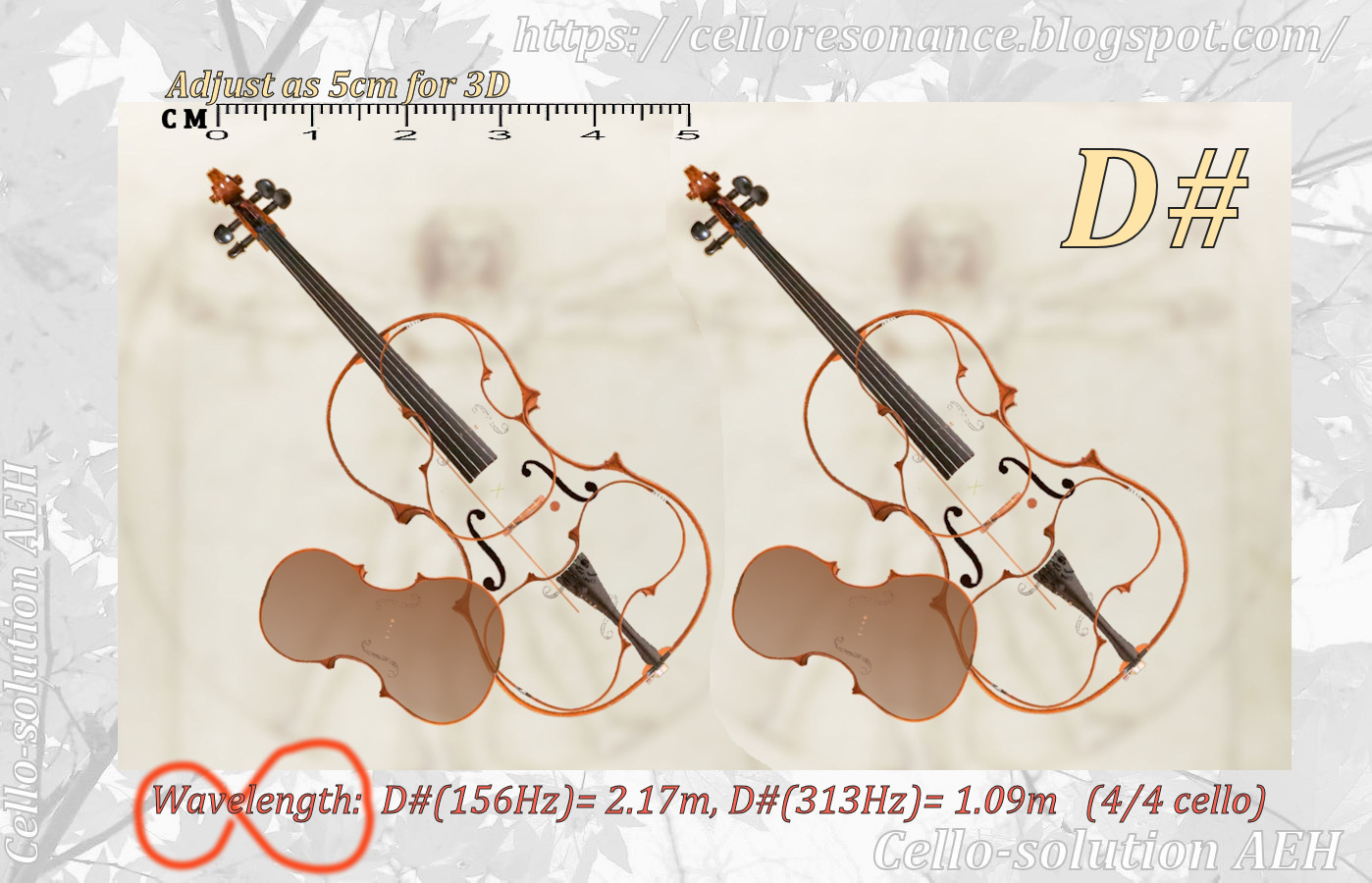 Cello Resonance Cello Dimension and D Resonance