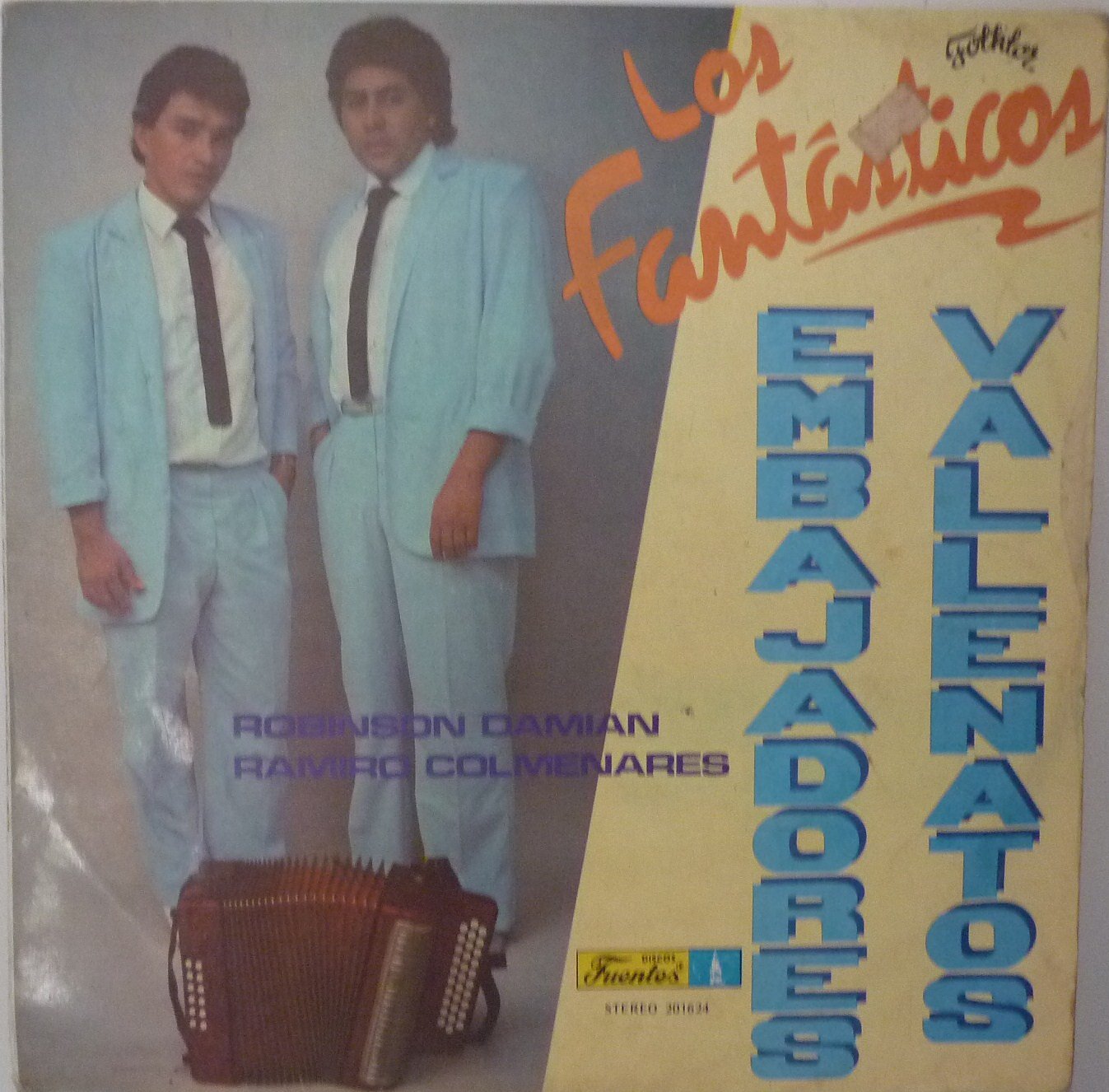 Discografías Vallenatas Descargar Álbum Los Fantásticos Los Embajadores Vallenatos