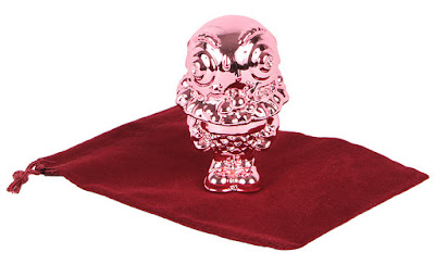 Pink Chrome 2 Faced Mister Melty Figure by Buff Monster