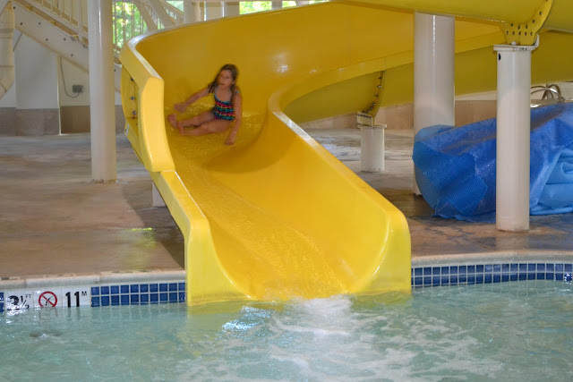 Hampton Inn & Suites Water Slides