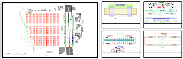 Metro station DWG