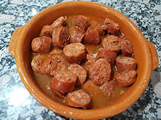 Chorizo A La Sidra En Thermomix
