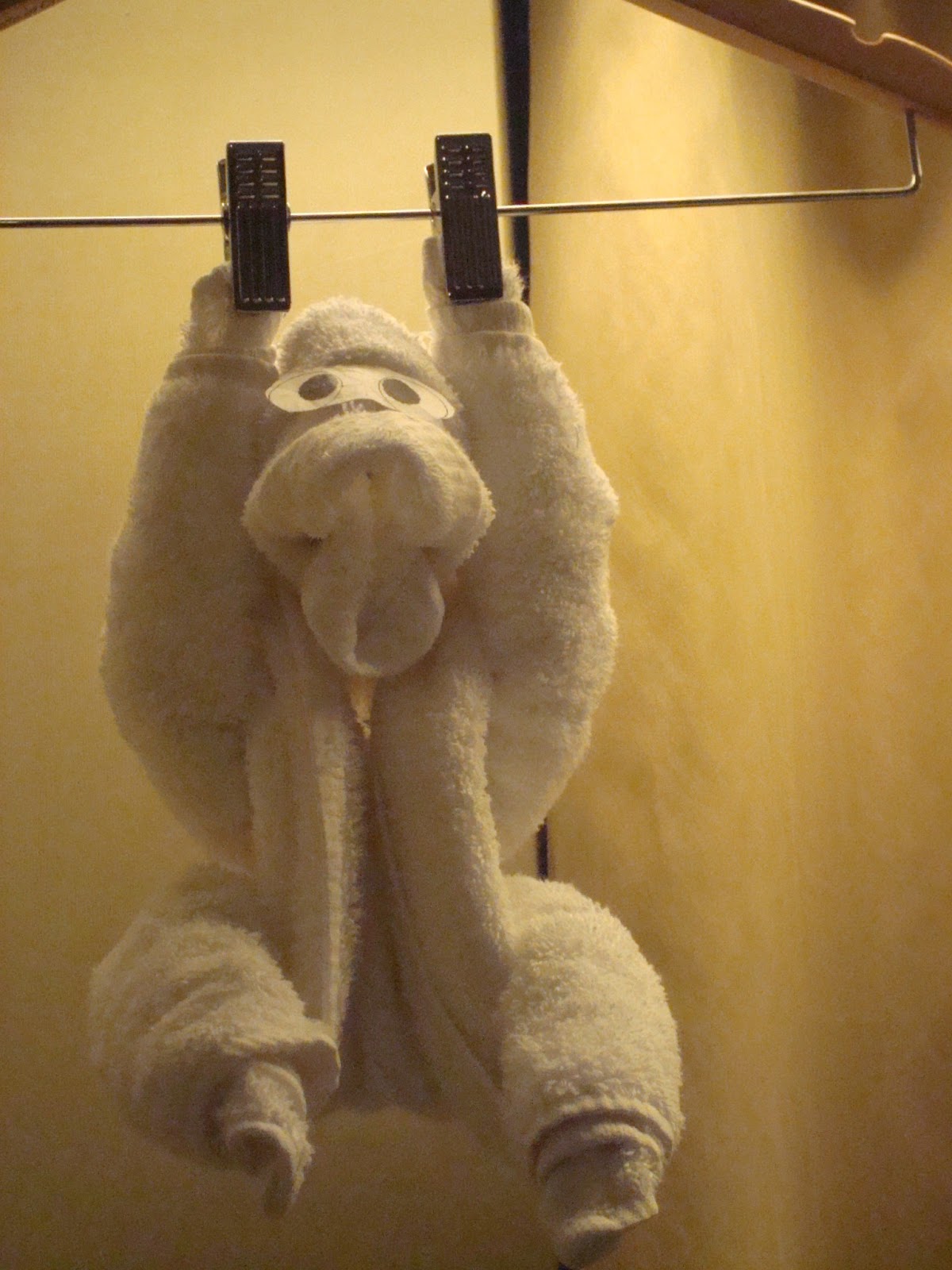 Gargoyles & Graffiti Towel Animals on Holland America