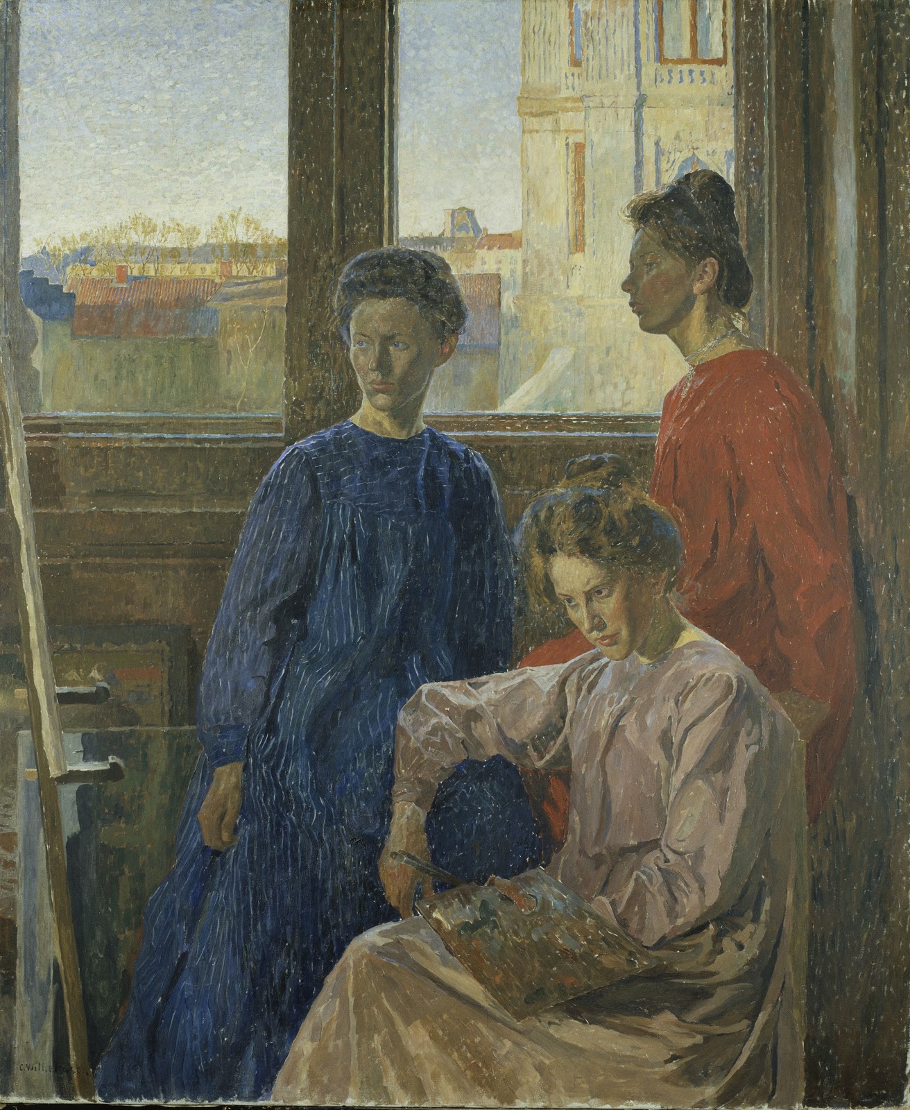 Carl Wilhelmson, Thorsten Laurin, 1875-1954, painting, 1925, Oil on canvas,  Height, 85 cm (33.4 inches), Width, 75.5 cm (29.7 inches), Inscriptions,  Signed, C. Wilhelmson, Ekarne, 1925., down right, Reimagined by Gibon,  design