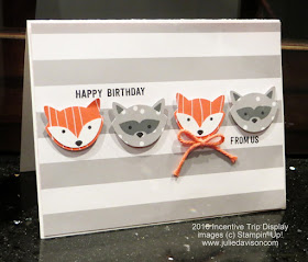 10 Stampin' Up! Foxy Friends + Fox Builder Punch Project Ideas #stampinup 