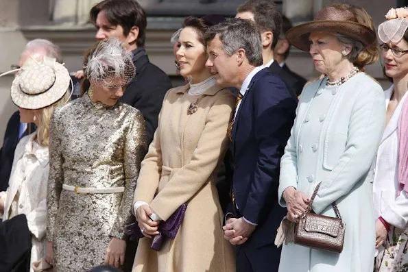 rown Princess Victoria, Princess Estelle, Prince Oscar, Prince Daniel, Princess Sofia, Princess Madeleine of Sweden,Christopher O'Neill, Former Spanish Queen Sofia and King Juan Carlos, Crown Prince Frederik and Crown Princess Mary