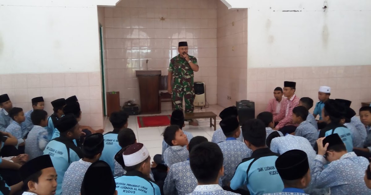 Daramil 09/Kaliwungu Sambangi Yayasan AlAqsho SMP SMK