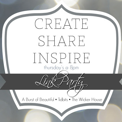 Create - Share - Inspire {Link Party #14}