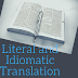 Literal and Idiomatic Translation