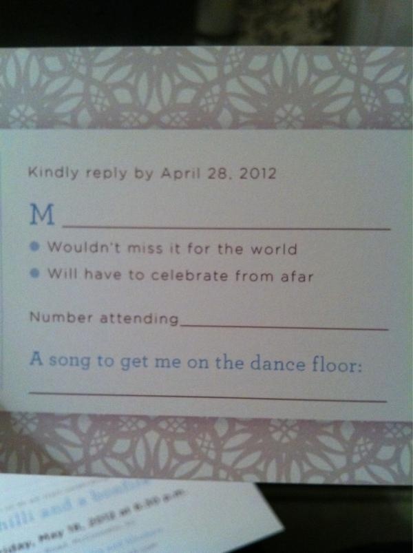 It's A Long Story Wedding Reply/RSVP Cards
