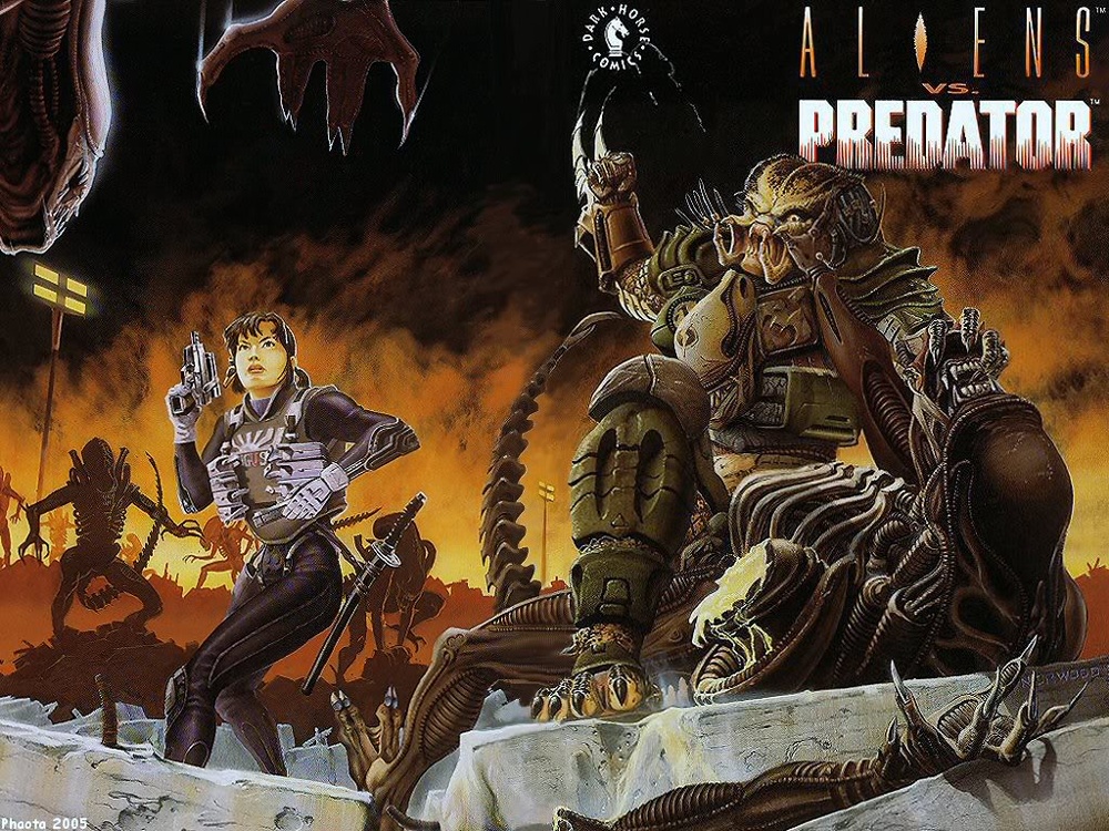 Aliens vs. Predator (1990) comic books