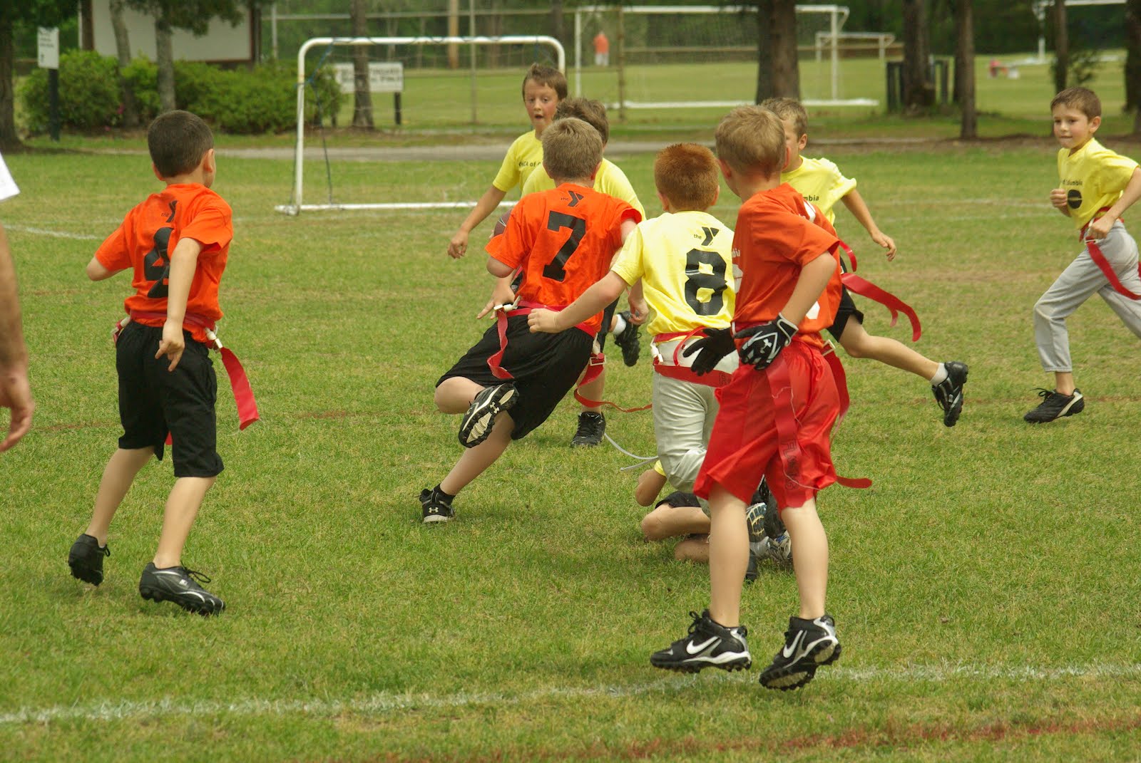 Fast Shutter THE CHIEFS AT YMCA FLAG FOOTBALL 3/31/2012