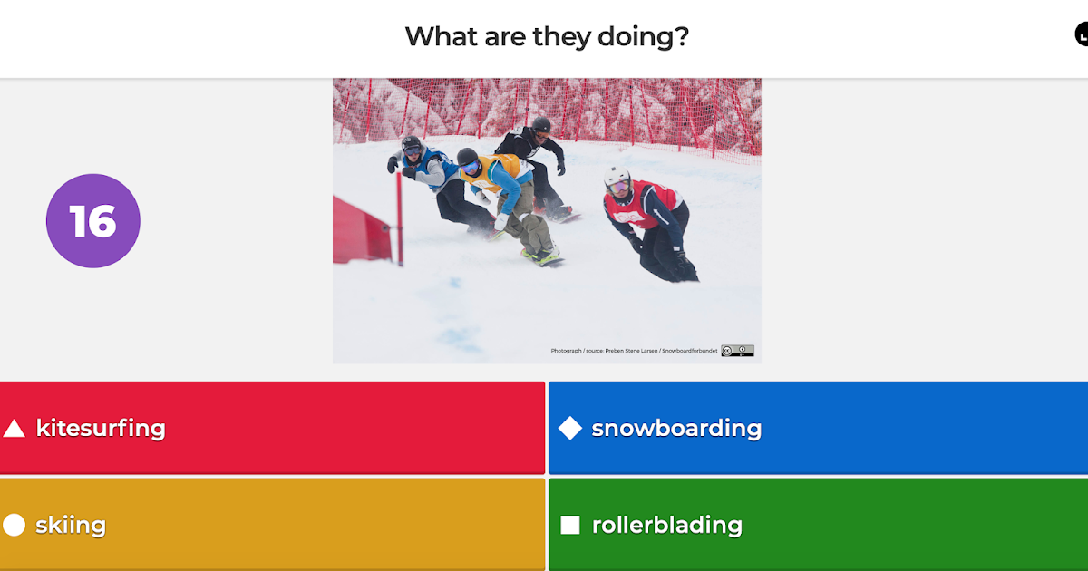 ENGLISH CORNER 5th grade SPORTS KAHOOT